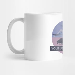 UH-1N Huey Helicopter Mug